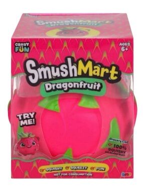 SmushMart Dragonfruit Squishy Toy - jumbo